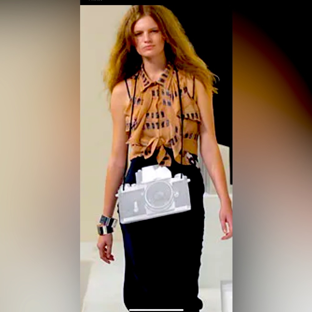 2008 Vogue Runway Vena Cava 100 Percent Silk